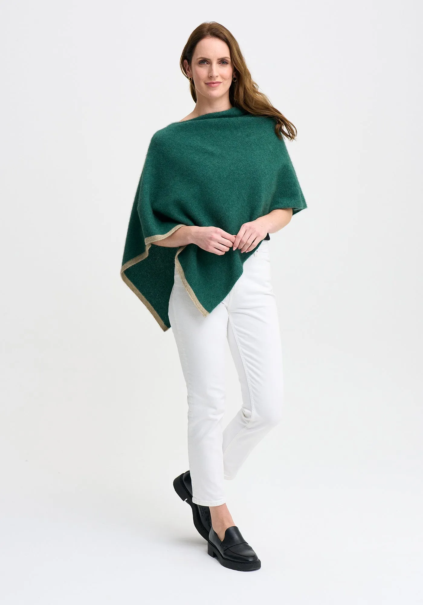 Two Tone Poncho