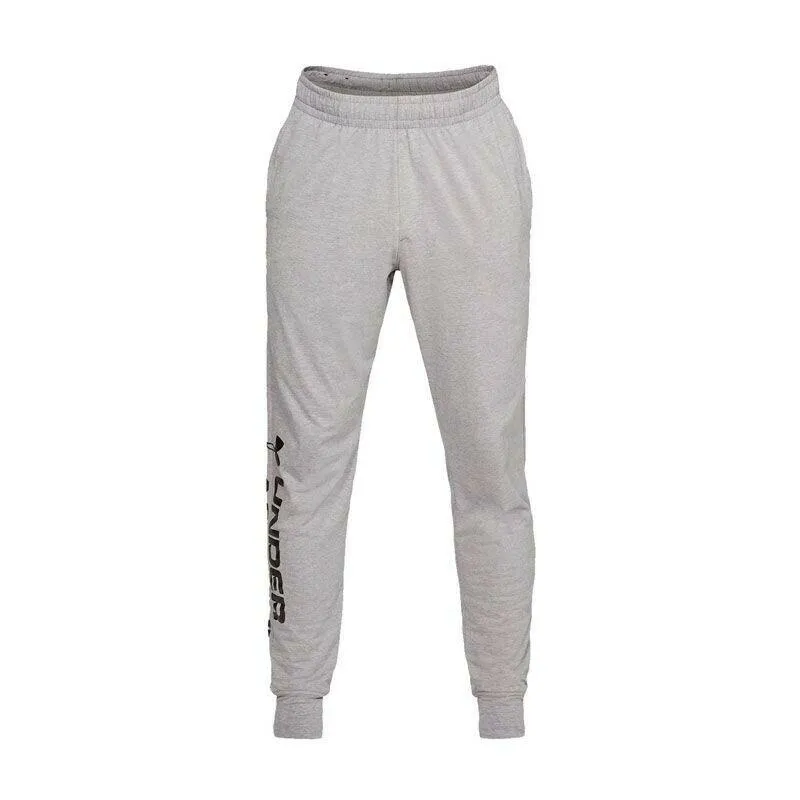 Under Armour Mens Sportstyle Cotton Graphic Jogger Grey