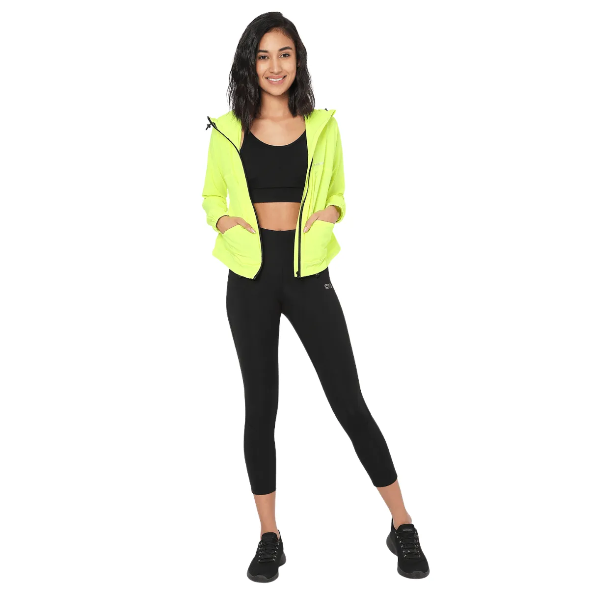 Utility Cargo Jacket Safety Yellow