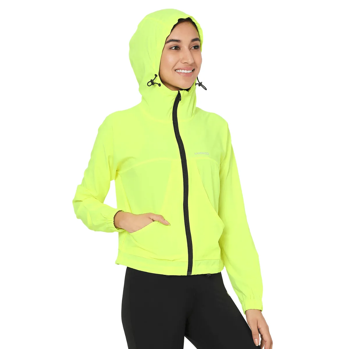 Utility Cargo Jacket Safety Yellow