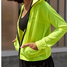 Utility Cargo Jacket Safety Yellow