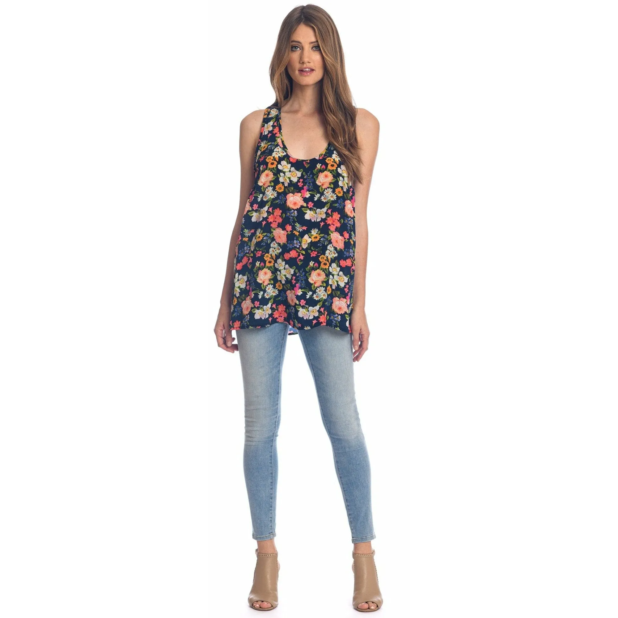 Vikki Denim Top