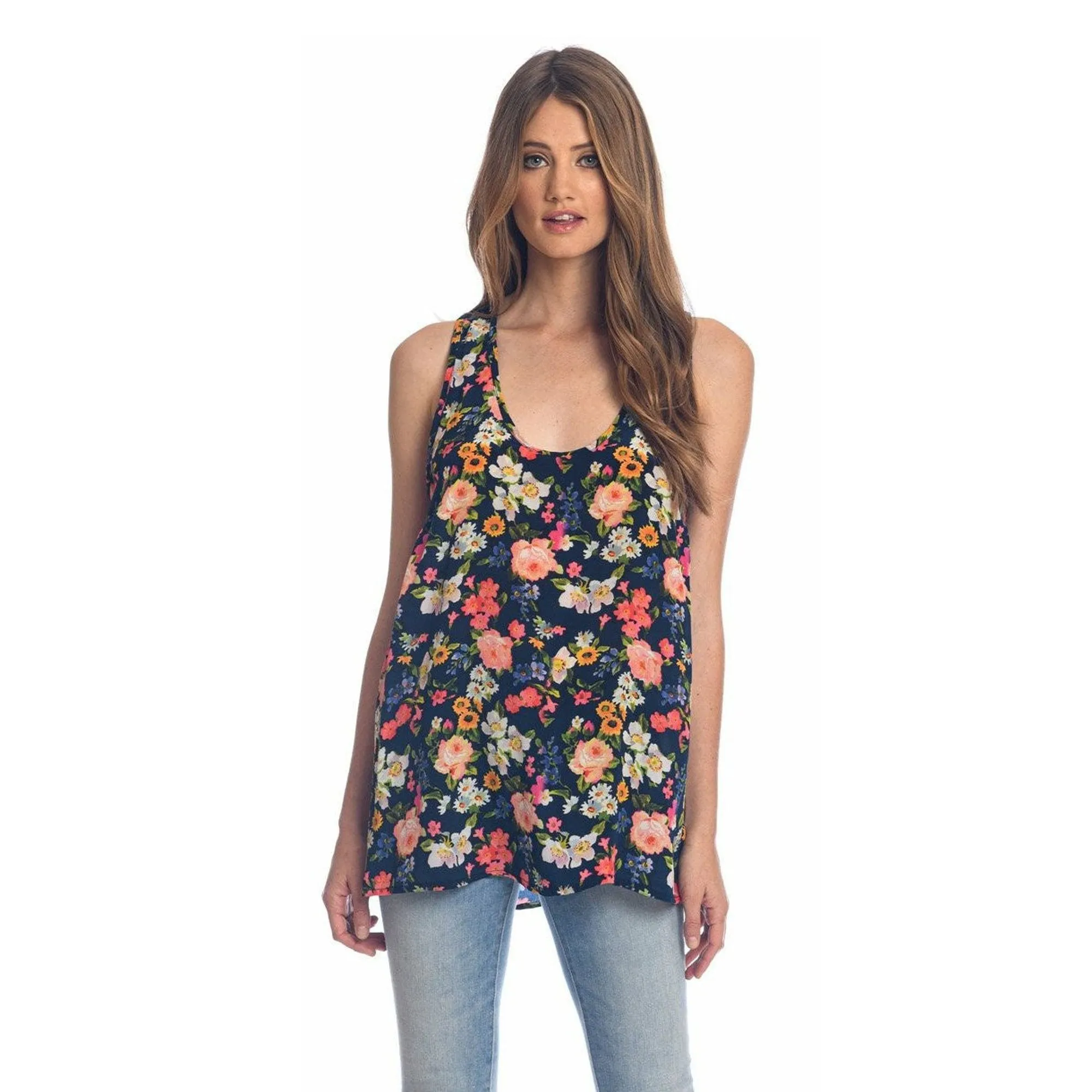 Vikki Denim Top