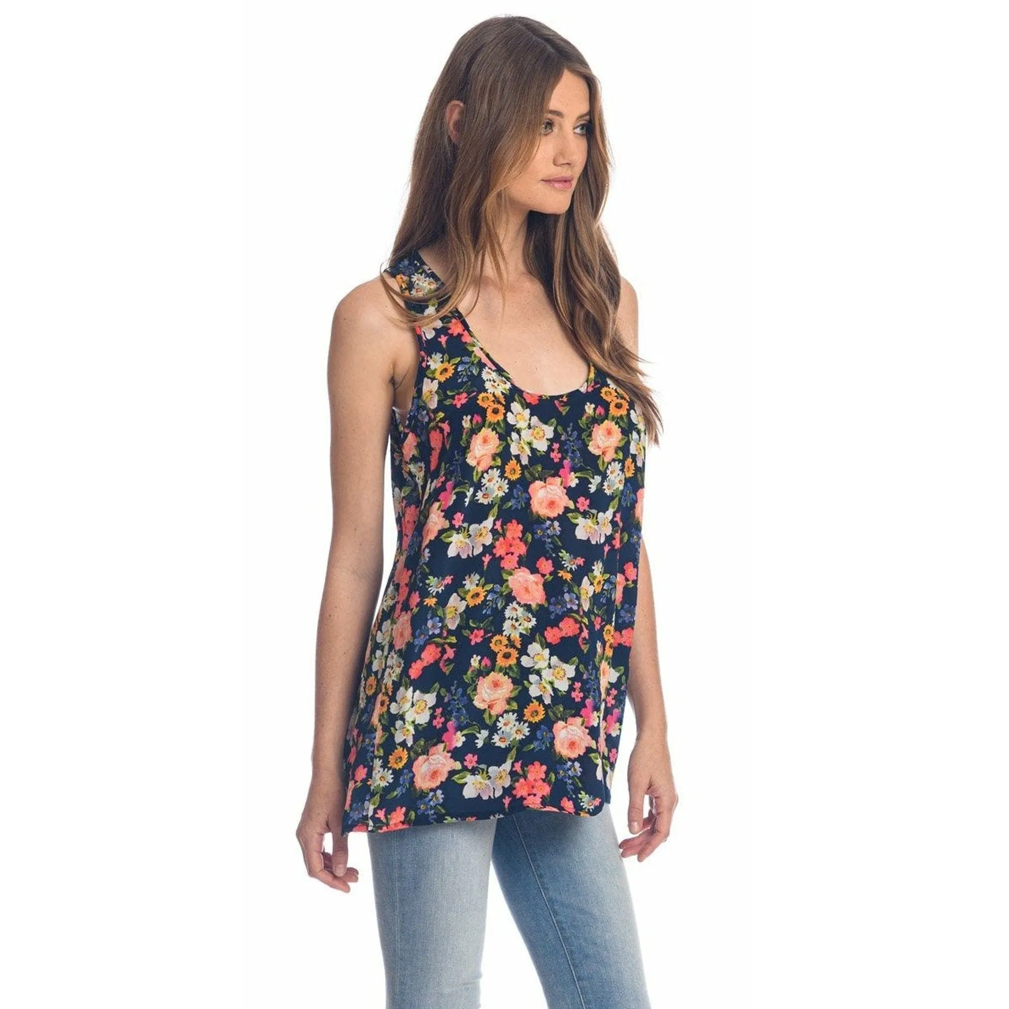 Vikki Denim Top