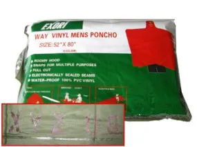 Vinyl Poncho