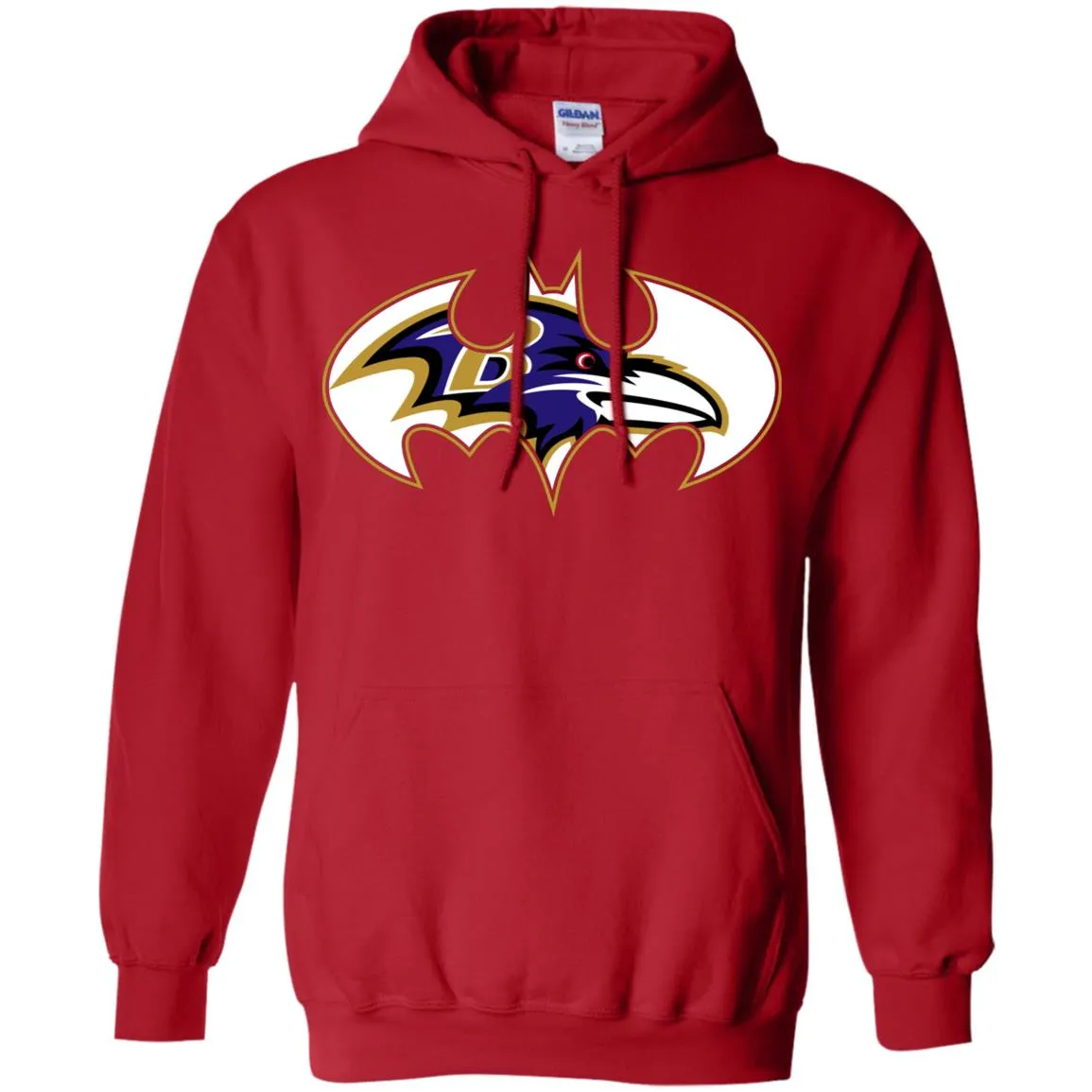 We Are The Baltimore Ravens Batman Nfl Mashup Pullover Hoodie Sweatshirt