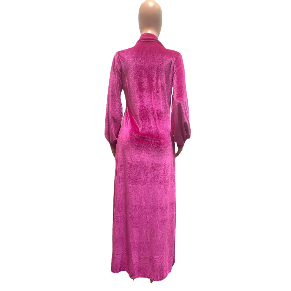 Wholesale women's velvet sexy tube top jumpsuit 2PCS(CL8525 )