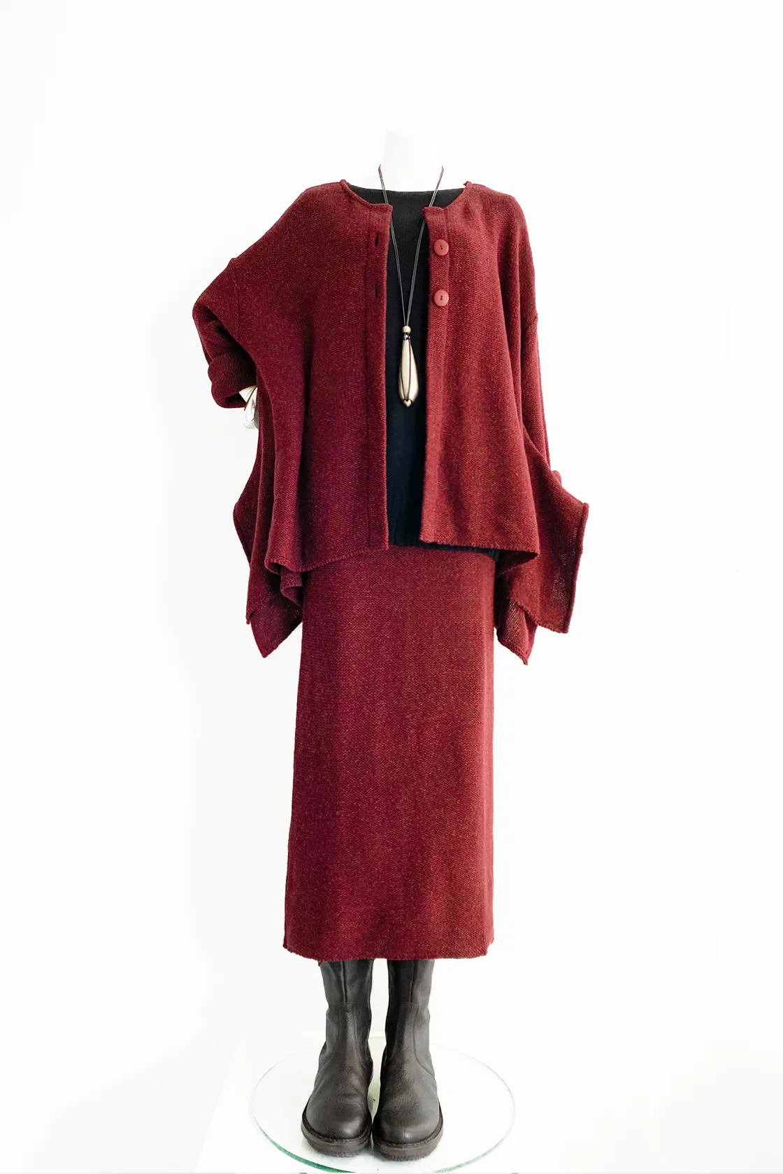 Wing Jacket in Red Aspen
