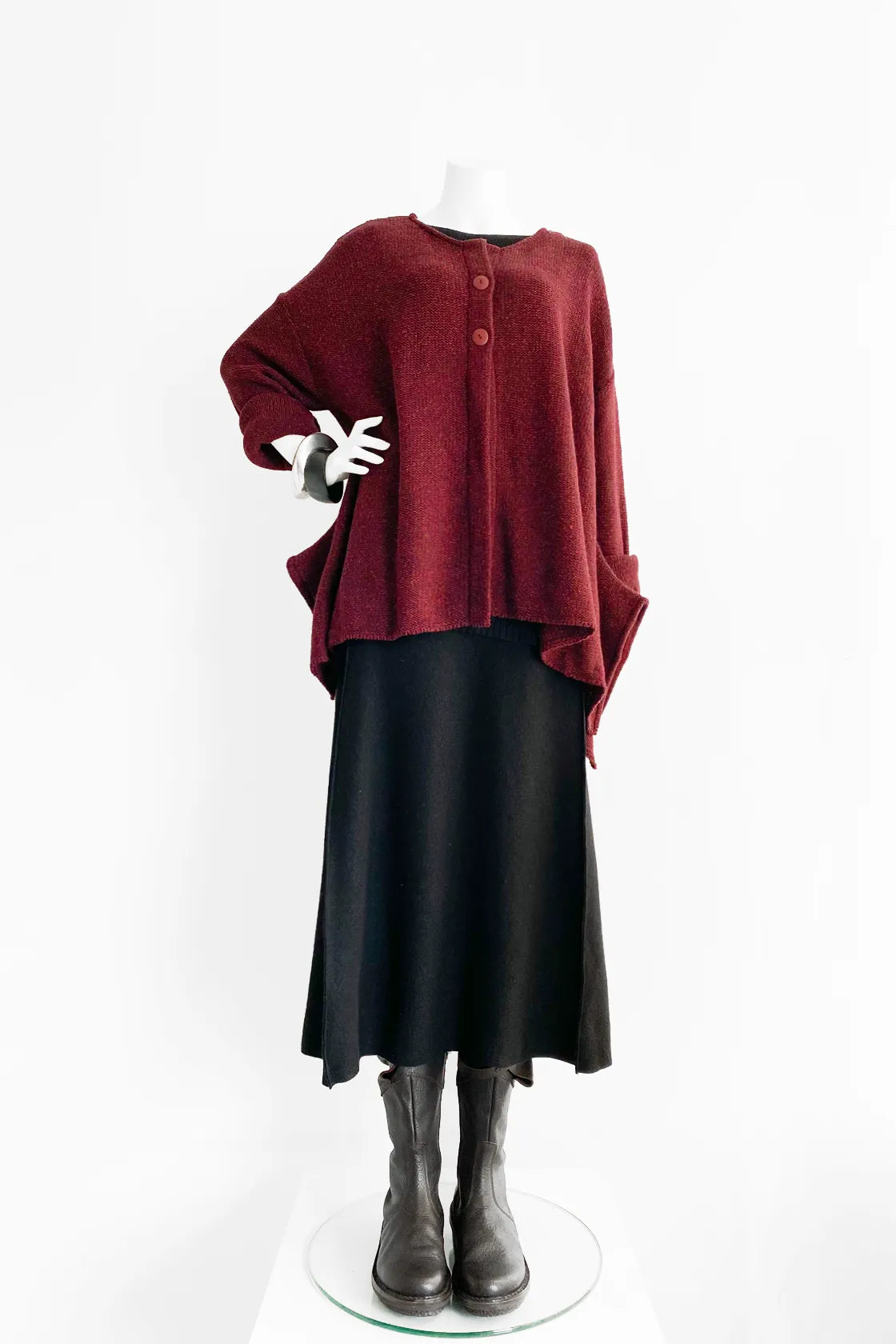 Wing Jacket in Red Aspen