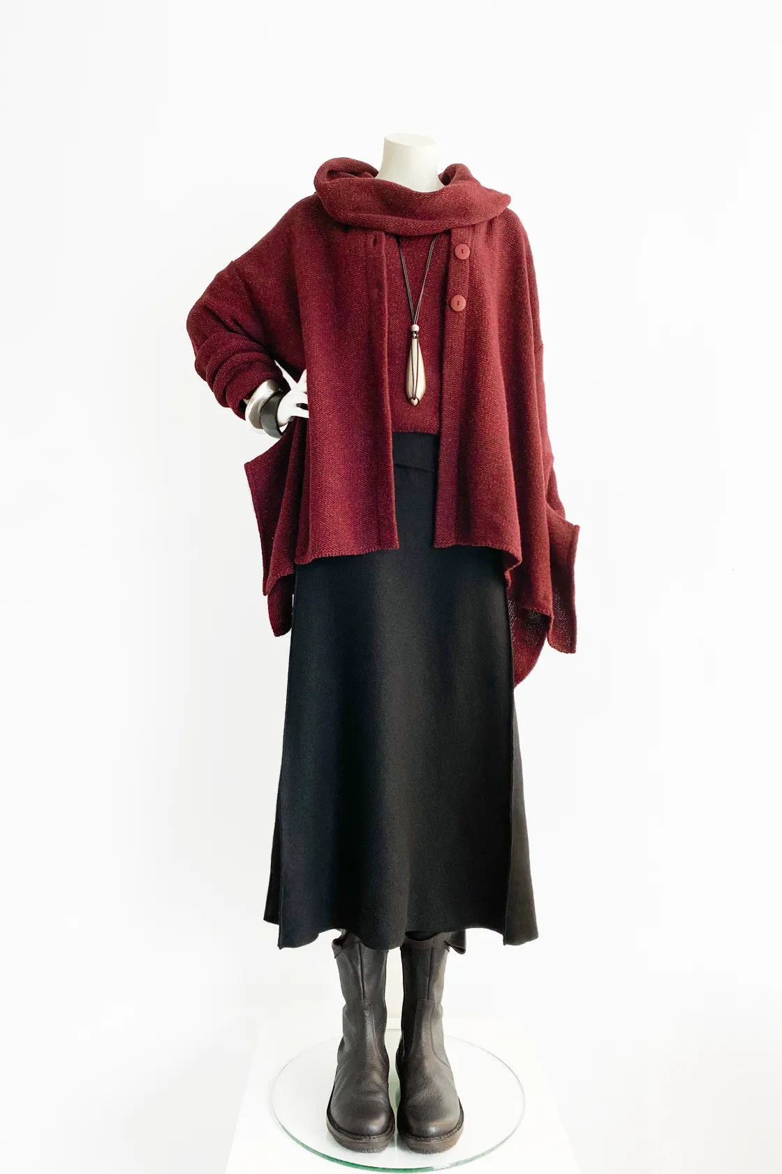 Wing Jacket in Red Aspen