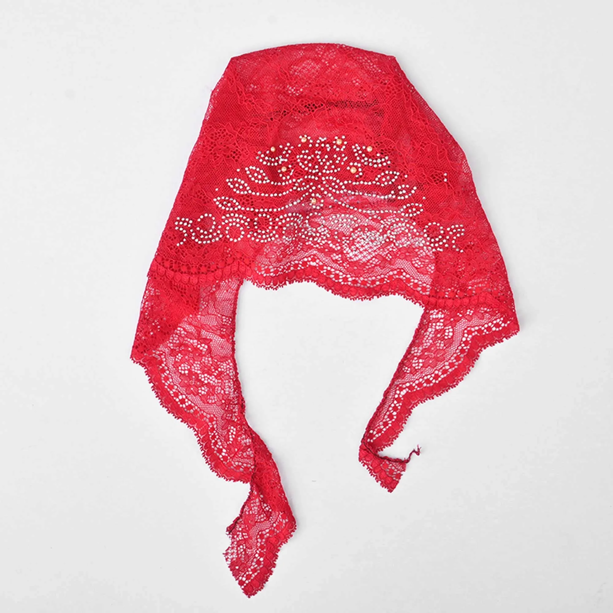 Women's Nessebar Fancy Net Design Under Scarf Hijab Cap