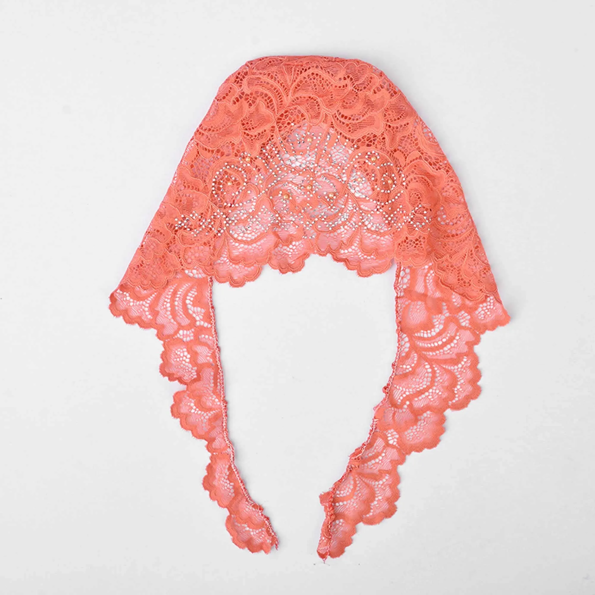 Women's Nessebar Fancy Net Design Under Scarf Hijab Cap