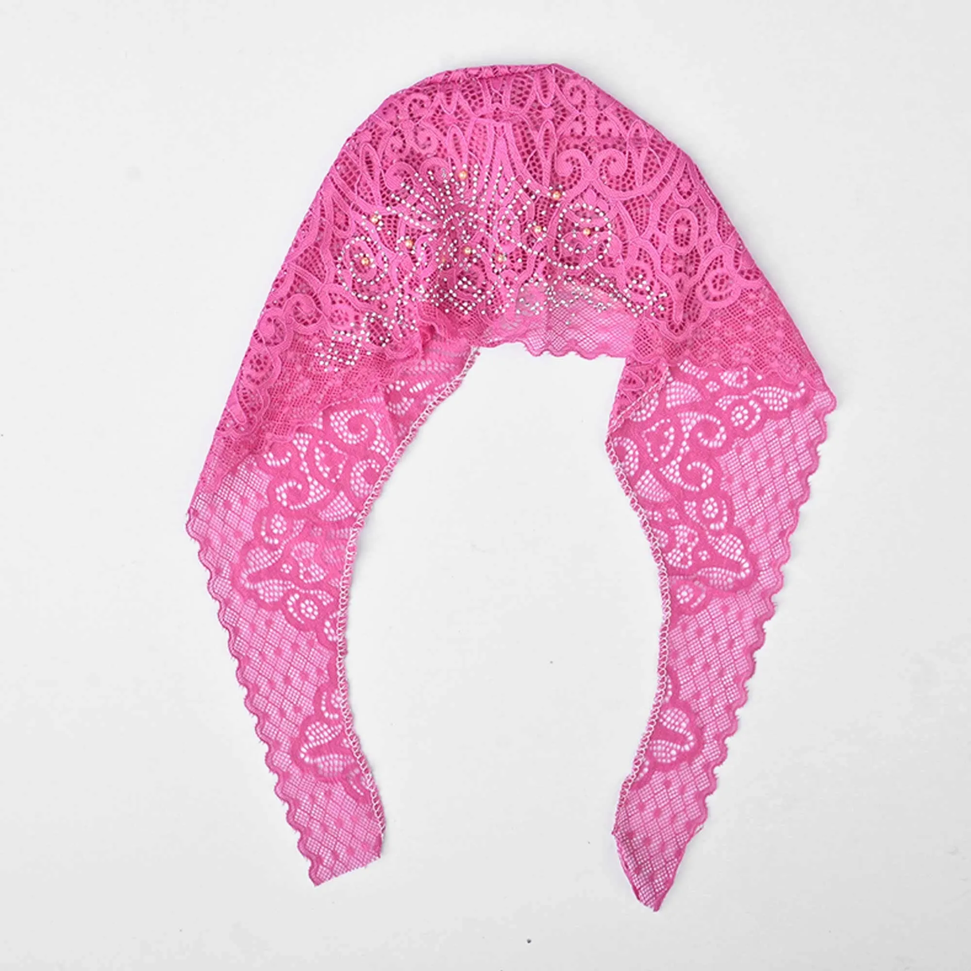 Women's Nessebar Fancy Net Design Under Scarf Hijab Cap