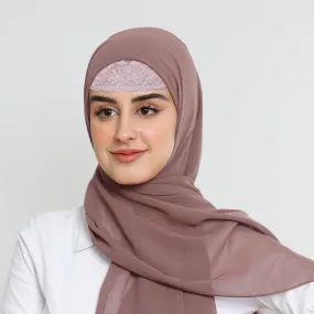 Women's Nessebar Fancy Net Design Under Scarf Hijab Cap