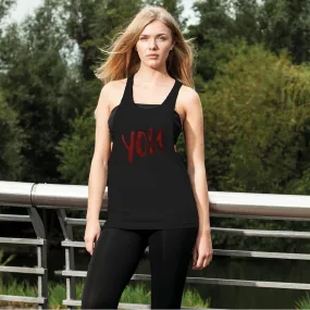 You Women's Loose Racerback Tank Top