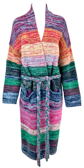 Zadig & Voltaire Allany Sweater Coat in Multi